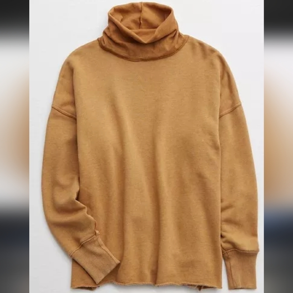 Aerie fleece turtleneck